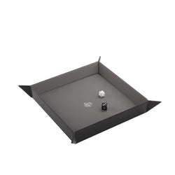 Gamegenic: Magnetic Dice Tray Square - Black/Gray