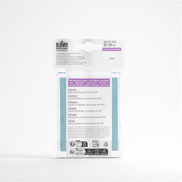 Just Sleeves - Standard European (50)