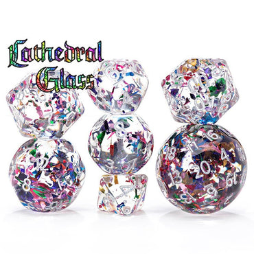 Double Dice: Cathedral Glass (7 set)