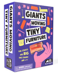 GIANTS MOVING TINY FURNITURE