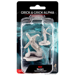 D&D Nolzur's Marvelous Miniatures: Grick and Grick Alpha (Wave 12)