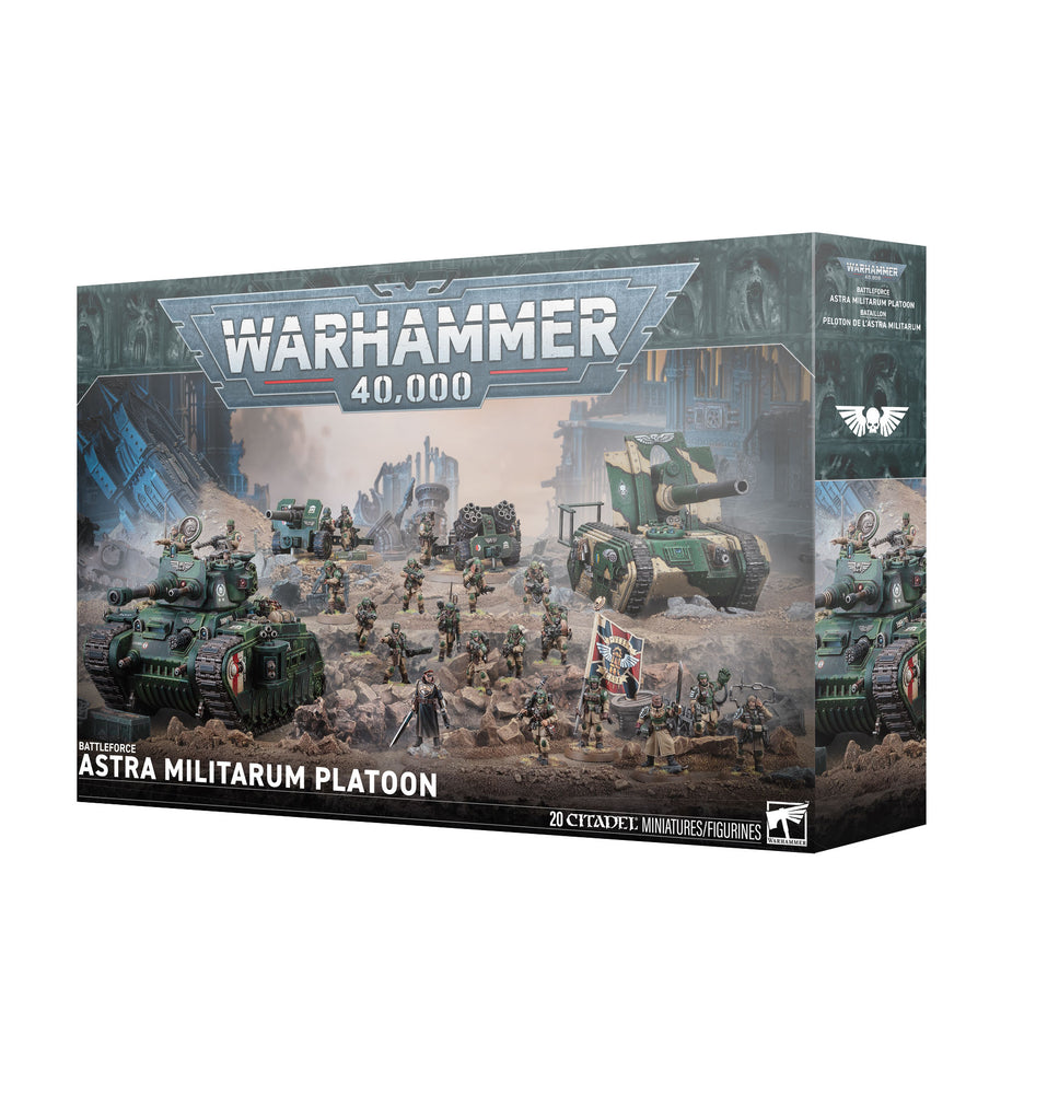 Warhammer 40K: Astra Militarum - Battleforce Platoon