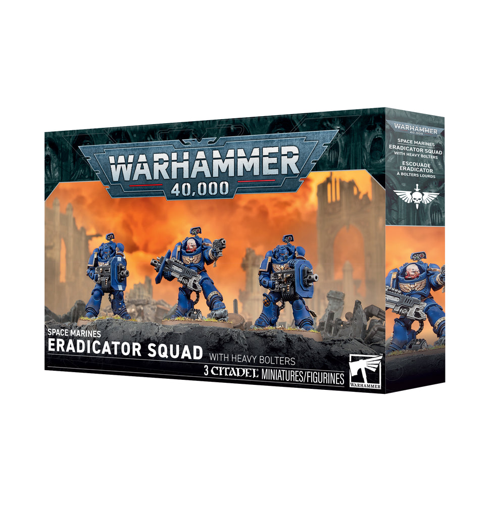 Warhammer 40K: Space Marines - Eradicator Squad With Heavy Bolters