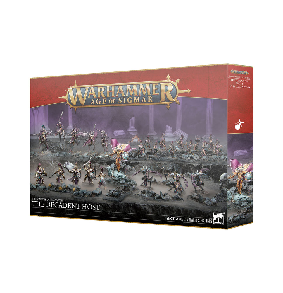 Warhammer Age Of Sigmar: Hedonites Of Slaanesh - The Decadent Host