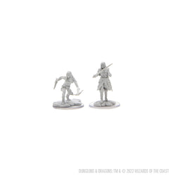 D&D Nolzur's Marvelous Miniatures: Female Half-Elf Rogues