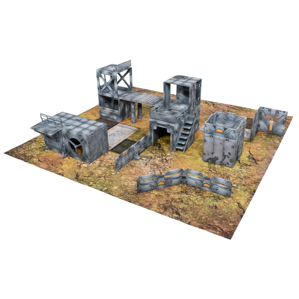 Halo Flashpoint - Deluxe Buildable 3D Terrain Set