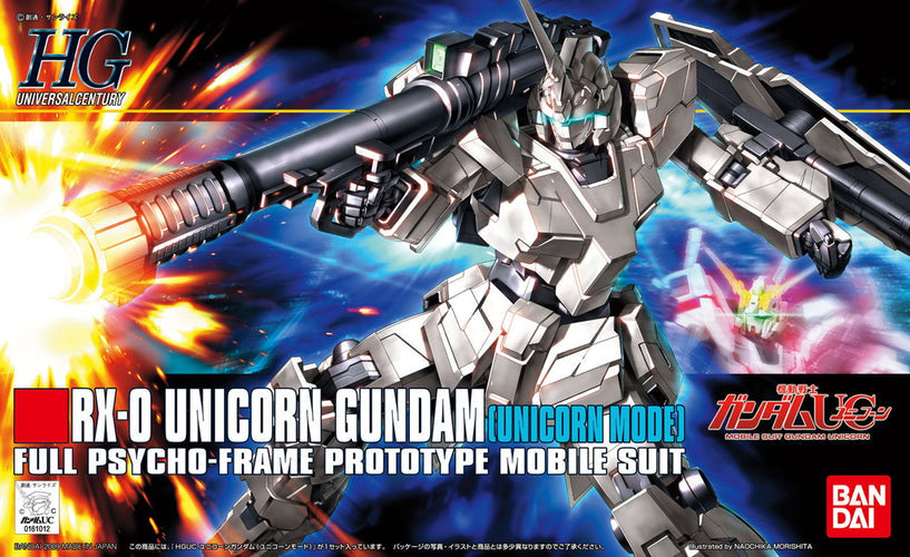 Gunpla: 101 Rx-0 Unicorn Gundam HGUC
