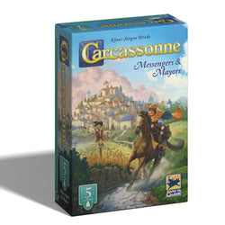 Carcassone Exp5 (v3.1): Messengers & Mayors EN