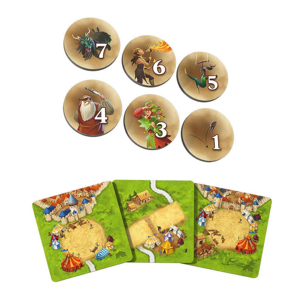 Carcassone Exp10 (v3.1): Circus & Artists EN