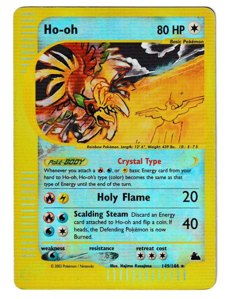 Ho-oh (149/144) [Skyridge] (Actual Scans)