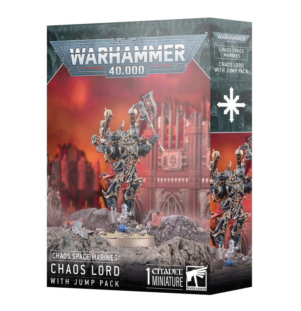 Warhammer 40K: Chaos Space Marines - Lord With Jump Pack