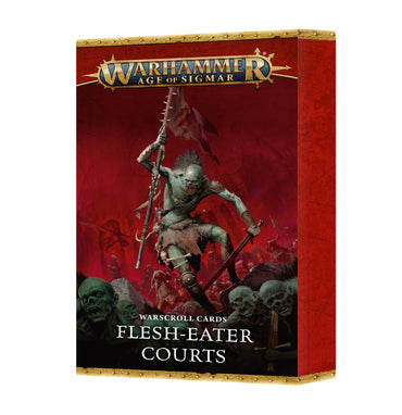 Warhammer Age of Sigmar: Flesh-Eater Courts - Warscroll Cards (English)