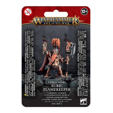 Warhammer, Age of Sigmar: Fyreslayers - Auric Flamekeeper