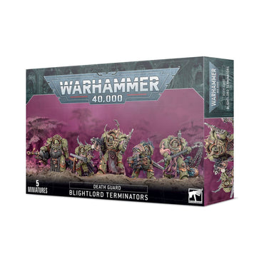 Warhammer 40K: Death Guard - Blightlord Terminators