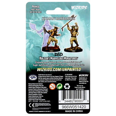 D&D Nolzur's Marvelous Miniatures: Human Barbarian Male (Wave 13)