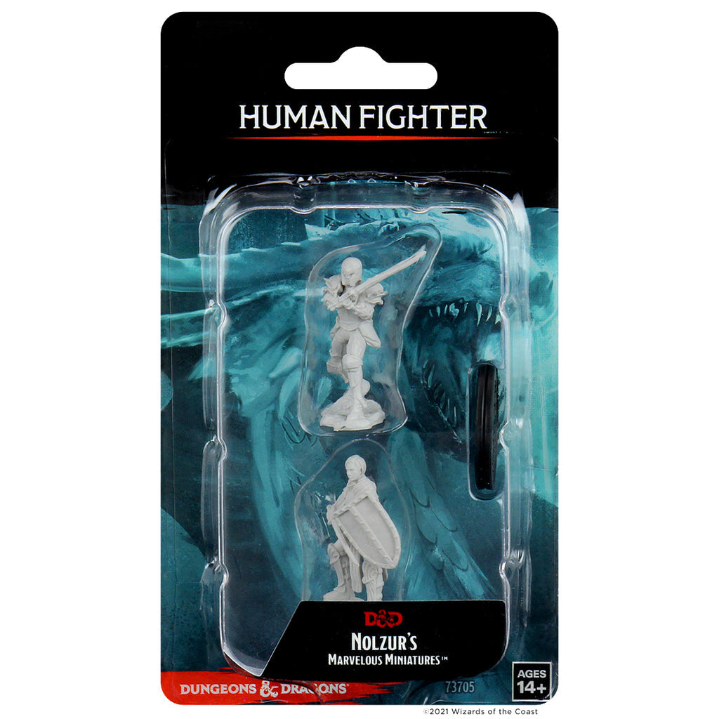 D&D Nolzur's Marvelous Miniatures: Human Fighter Female