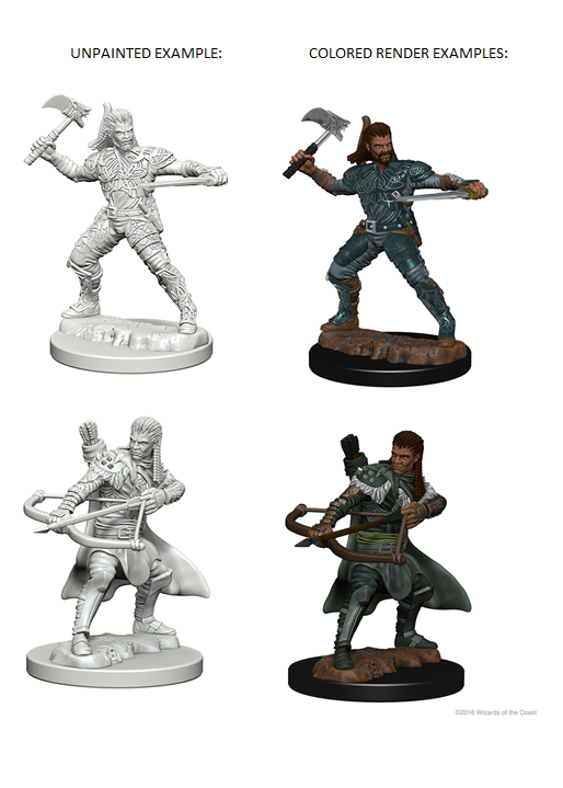 D&D Nolzur's Marvelous Miniatures: Human Ranger Male