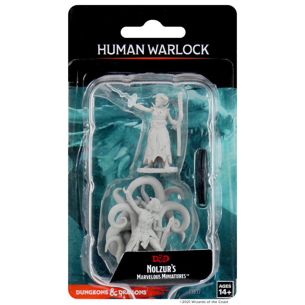 D&D Nolzur's Marvelous Miniatures: Human Warlock Female