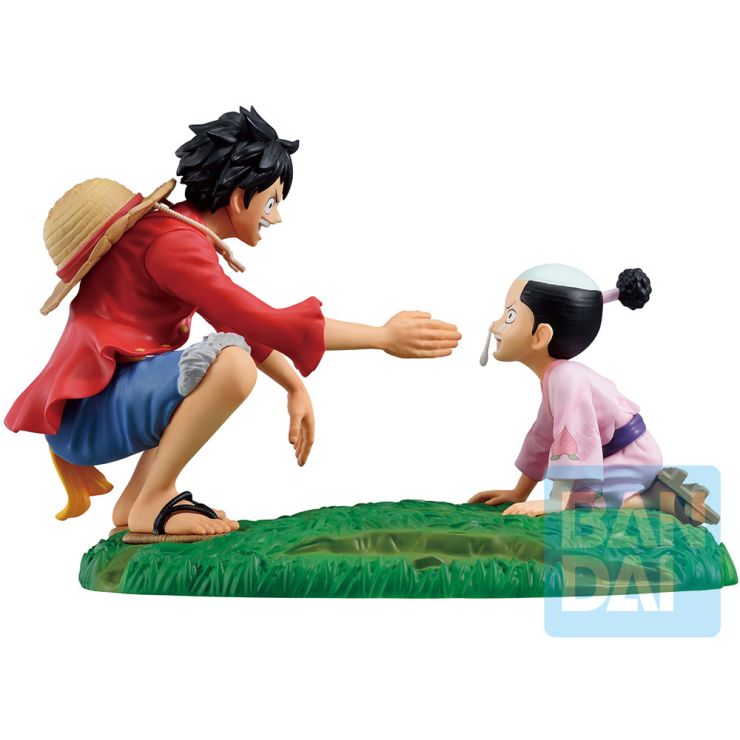 Ichibansho Figure Monkey D. Luffy & Momonosuke (Revible Moment - A New Dawn)