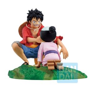 Ichibansho Figure Monkey D. Luffy & Momonosuke (Revible Moment - A New Dawn)