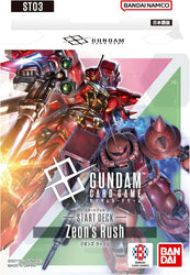 Gundam Card Game: Zeon's Rush - Starter Deck (ST03)