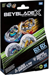 Beyblade X: Calibur Samurai 6-70M & Obisian Shell 3-85S