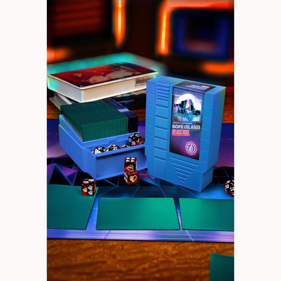 1UP Games: Deck Box - Blue Island