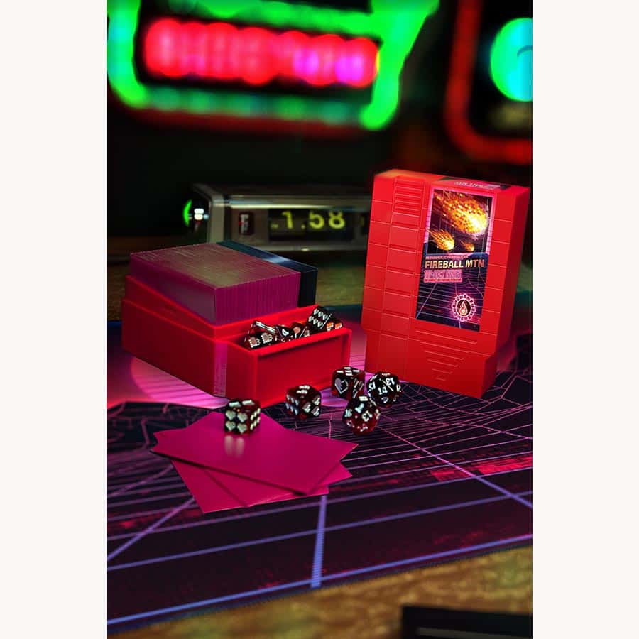 1UP Games: Deck Box - Mountain Fire