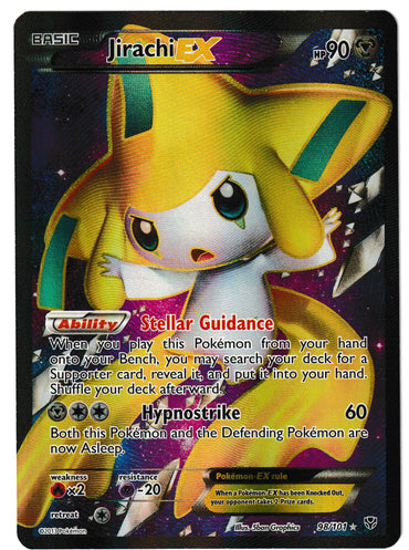 Jirachi EX (98/101) [Black & White: Plasma Blast] (Actual Scans)