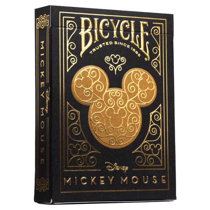 Playing Cards: Bicycle - Mickey Black & Gold