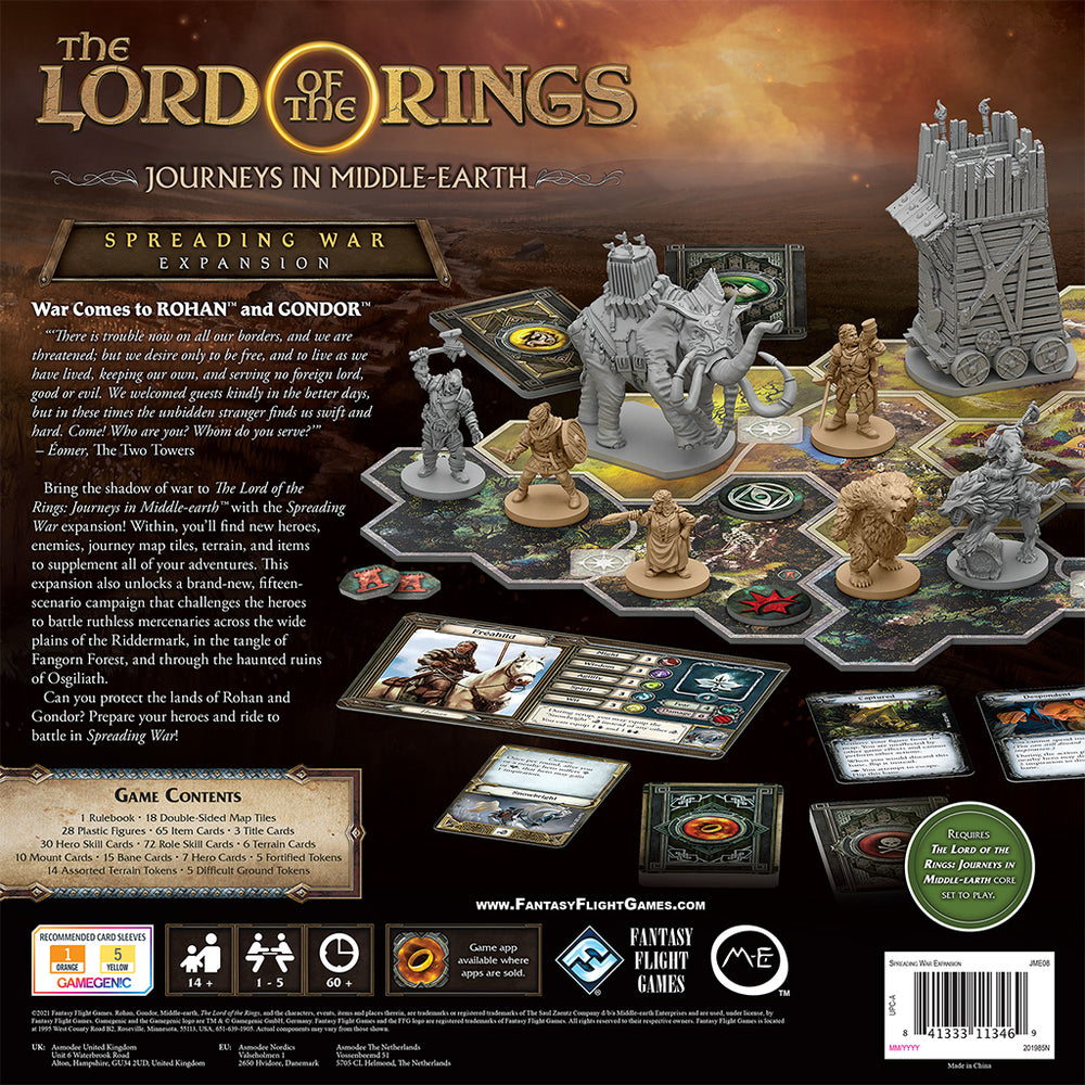 The Lord of the Rings Journeys in Middle-Earth: Spreading War
