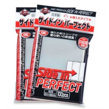 KMC PERFECT SIZE SLEEVE: SIDE-IN CLEAR 100-COUNT