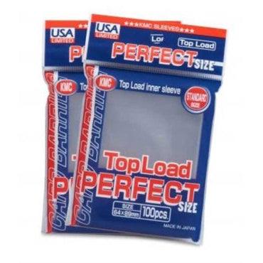 KMC PERFECT SIZE SLEEVE - CLEAR 100CT