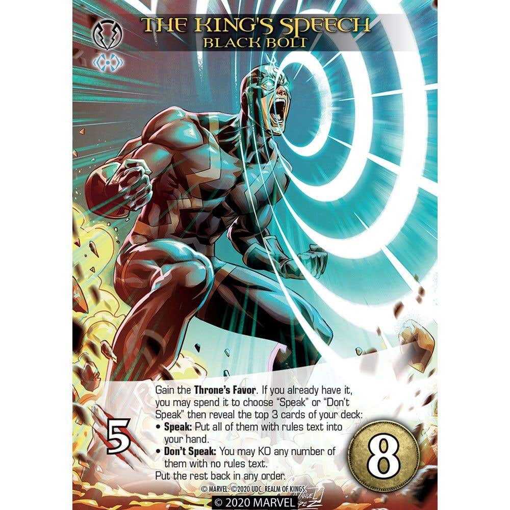 Legendary: A Marvel Deck Building Game Expansion - Realm of Kings
