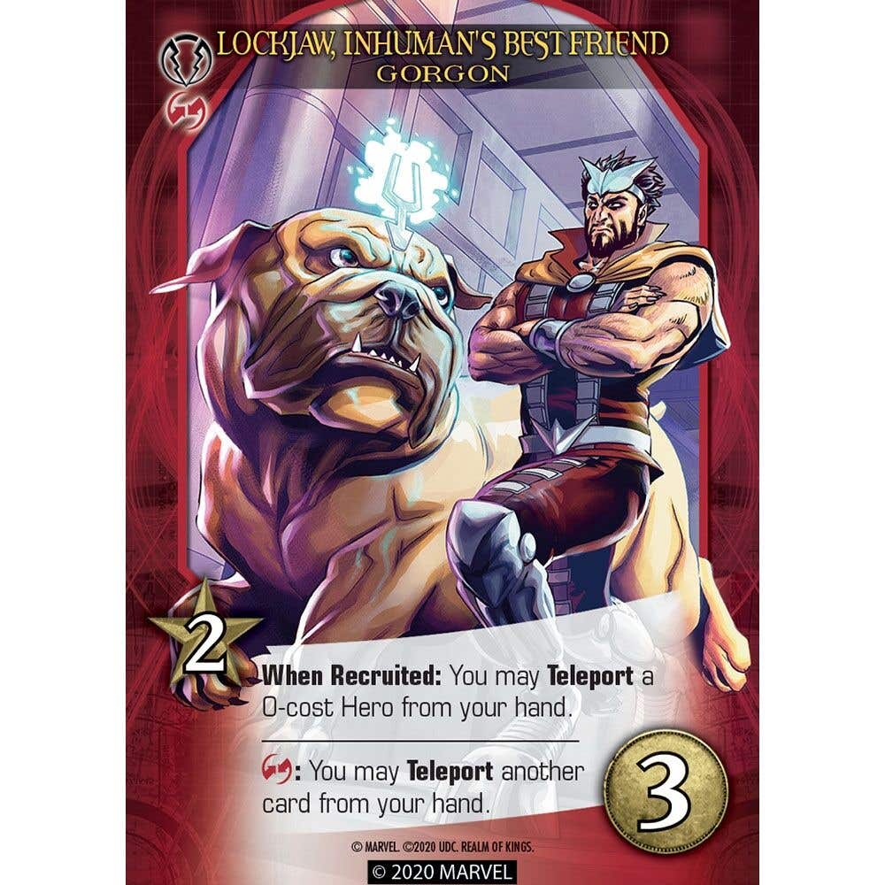 Legendary: A Marvel Deck Building Game Expansion - Realm of Kings