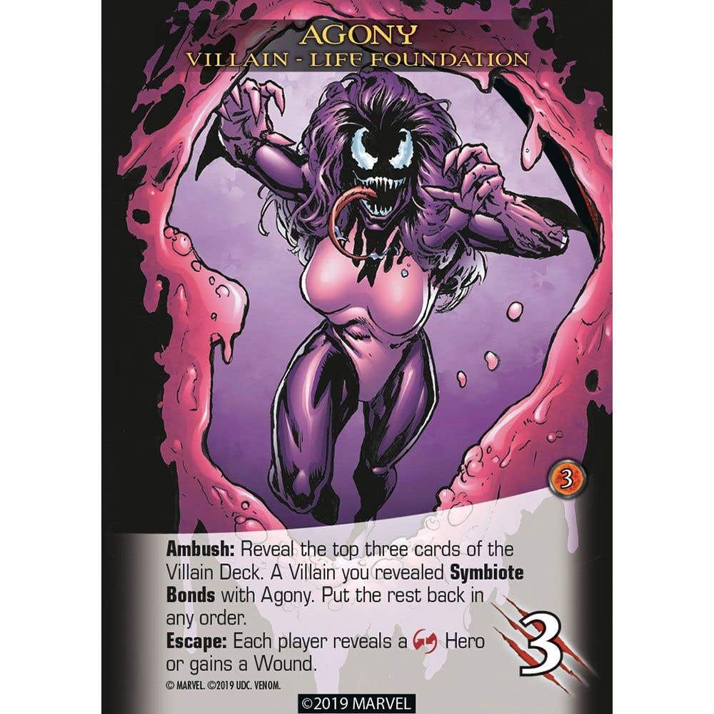 Legendary: A Marvel Deck Building Game Expansion - Venom
