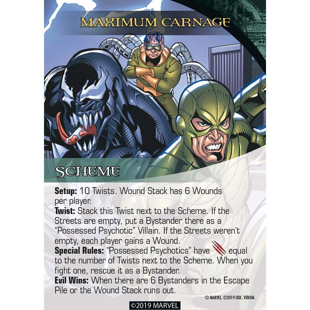 Legendary: A Marvel Deck Building Game Expansion - Venom