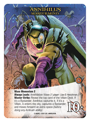 Legendary: A Marvel Deck Building Game Expansion - Annihilation