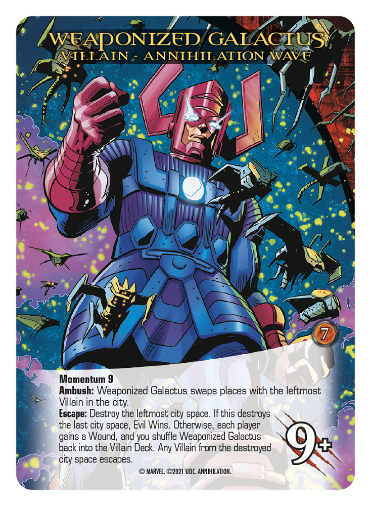 Legendary: A Marvel Deck Building Game Expansion - Annihilation