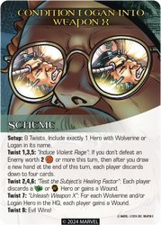 Legendary: A Marvel Deck Building Game Expansion - Weapon X