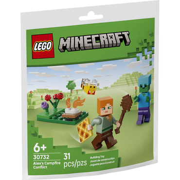 LEGO: Minecraft - Alex's Campfire Conflict
