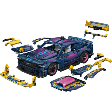 LEGO: Custom Garage Ford Mustang GT Car