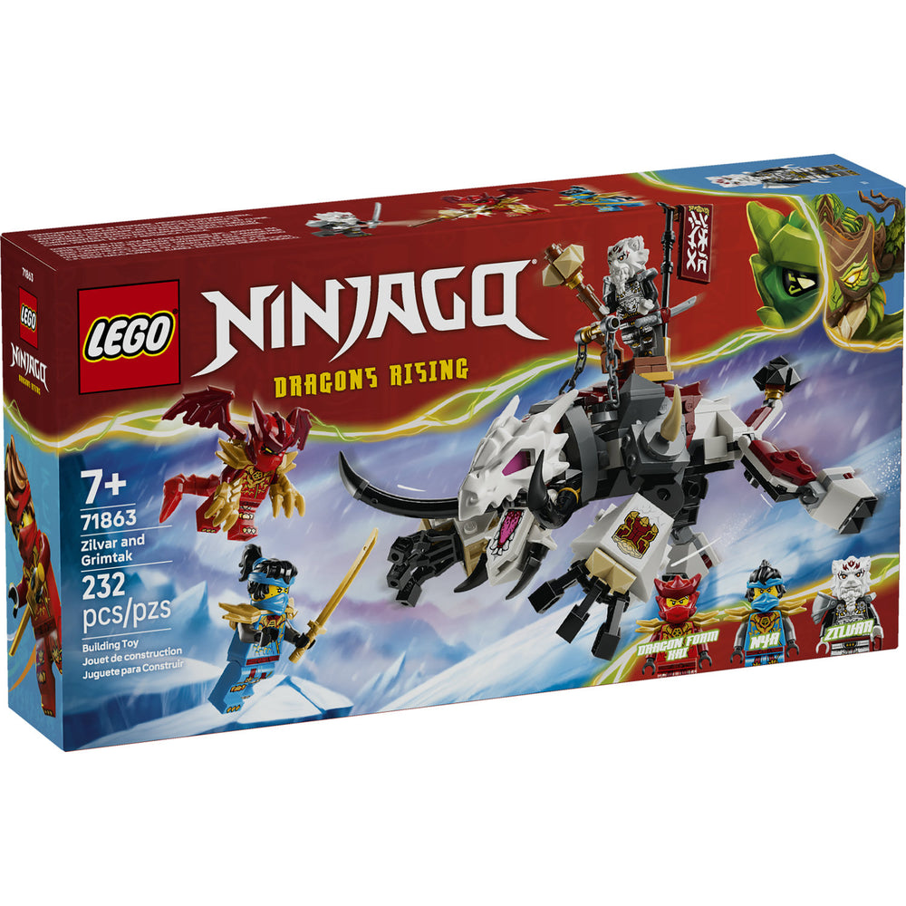 LEGO: Zilvar and Grimtak the Dragon Beast