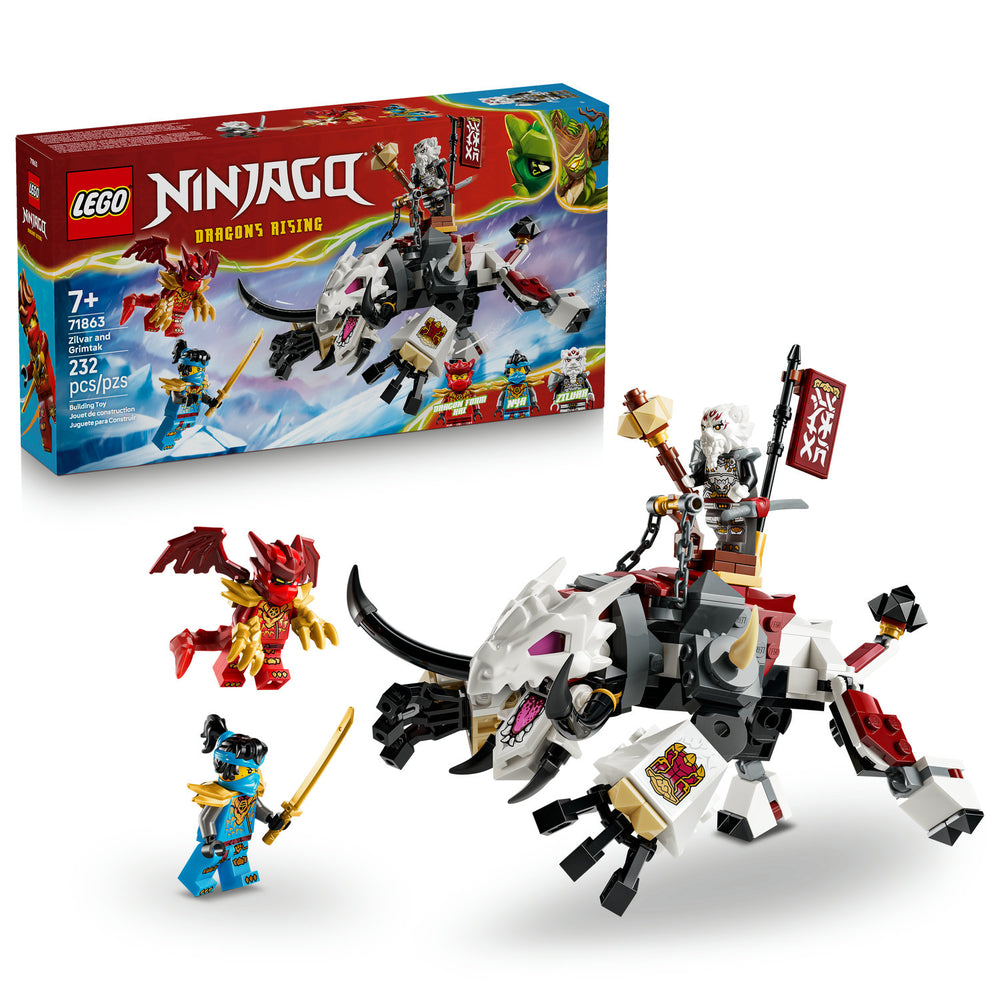 LEGO: Zilvar and Grimtak the Dragon Beast