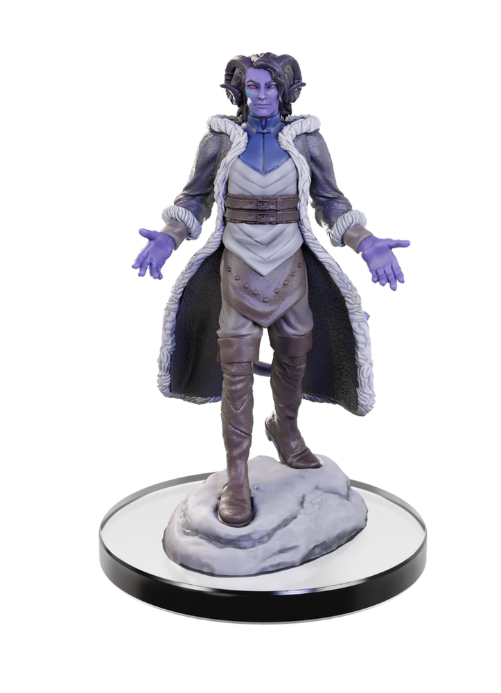 Critical Role Unpainted Miniatures: Lucien Tavelle & Cree Deeproots (Wave 5)