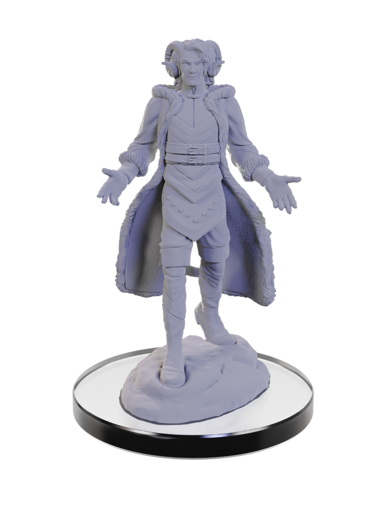 Critical Role Unpainted Miniatures: Lucien Tavelle & Cree Deeproots (Wave 5)