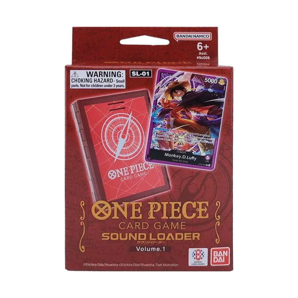 One Piece: Sound Loader Vol. 1 - Monkey D. Luffy [SL-01]