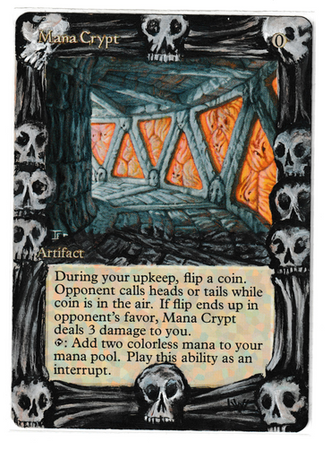 Mana Crypt (Book Promo) [HarperPrism Book Promos] (Altered) (Actual Scans)