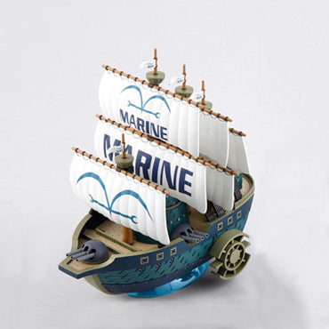 Bandai Hobby: One Piece Grand Ship Collection #07 Model Kit - Marine Warhip