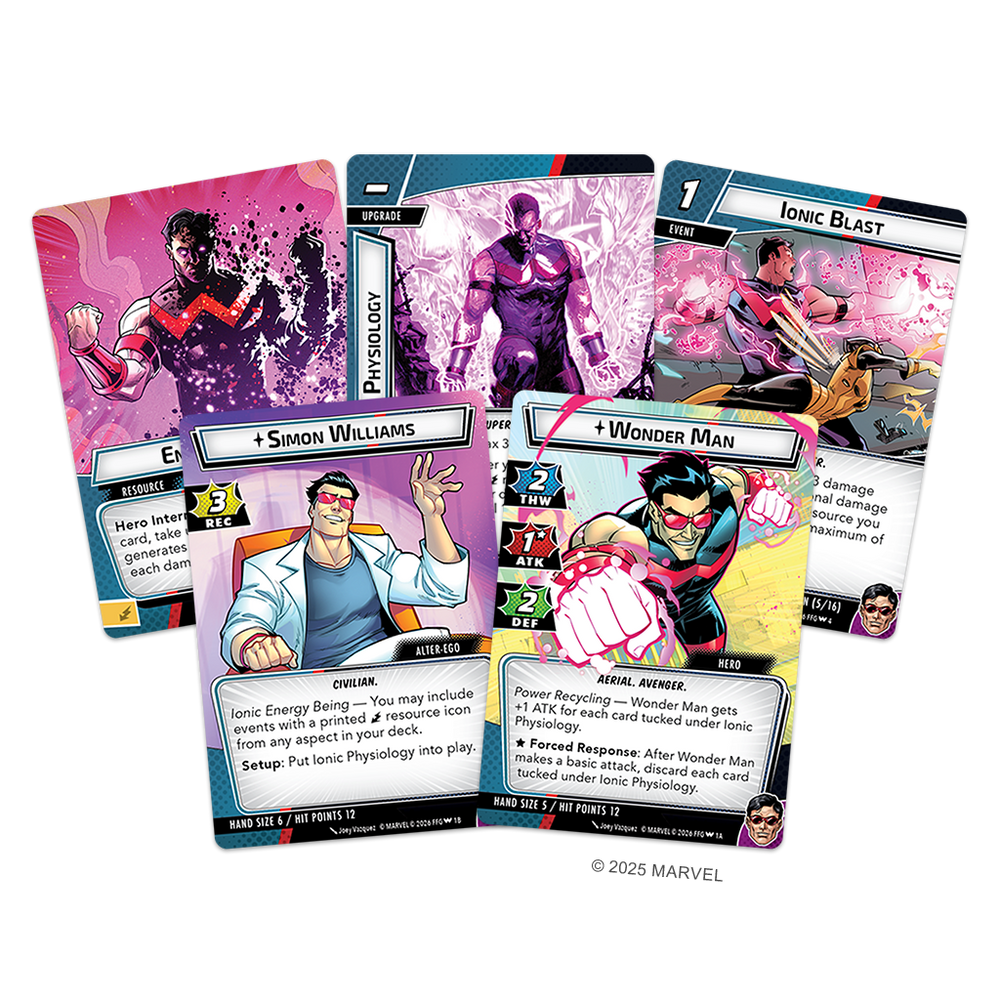 Marvel Champions: The Card Game - Wonder Man Hero Pack